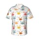 thumbnail image 1 of Fotbe Colorful Crabs Camisa Hawaiana para Hombre Unisex – Camisa Casual de Verano con Botones de Manga Corta de Algodón y Lino,X-Large, 1 of 7