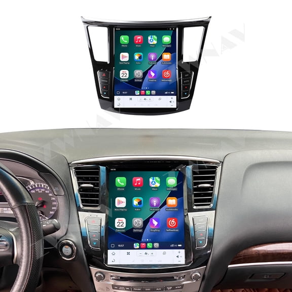 ZWNAV Most Cost-effective 12.1 inch Car Radio for Infiniti QX60 2014-2020 Car Multimedia Video Player Stereo Auto GPS Navigation Carplay