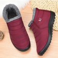 thumbnail image 2 of Coofit Winter Boots Unisex Waterproof: Faux Fur Lined Slip on Ankle Boots Snow Booties, 2 of 10