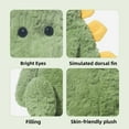 thumbnail image 5 of Cute Dinosaur Plush Toy, Soft Stuffed Animal Doll, Adorable Green Dino Plushie Pillow, Cozy Sleeping Companion, Fluffy Cuddly Hugging Toy, Birthday Gift for Girls, Kids, Friends, 5 of 6