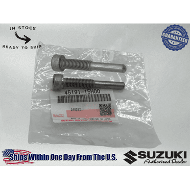 Suzuki OEM 2008-24 Hayabusa GSX 1300 R (2) Front Seat Bolts 45191-15H00 2