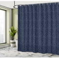 thumbnail image 4 of Ambesonne Aqua Shower Curtain, Minimalist Bubbles Pattern, 69"Wx84"L, Dark Petrol Blue Teal, 4 of 4