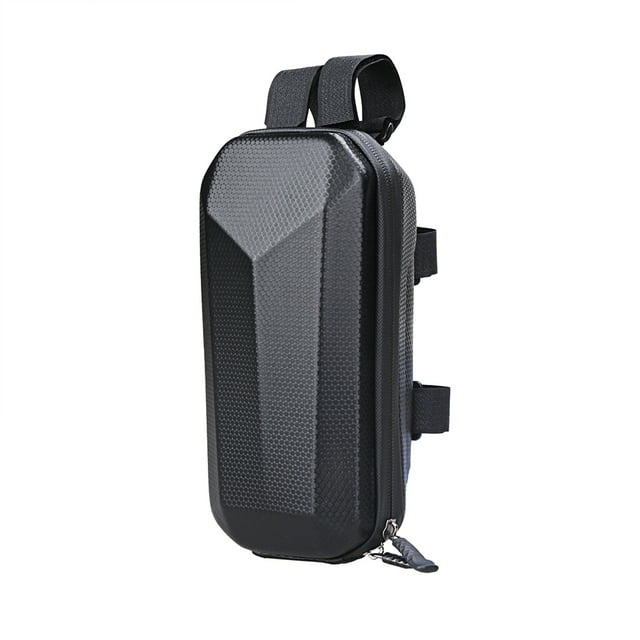 Bolsa De Almacenamiento Bicicleta Bolsa colgante para patinete delantero de carcasa dura de 2L, impermeable, plegable, bolsa de transporte para bicicleta