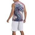 thumbnail image 2 of Sikiie Dragon1 Basketball Jersey Reversible Men's Mesh Athletic Sports Shirts Training Practice S-4XLMedium, 2 of 6