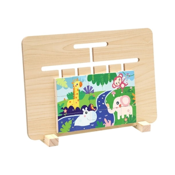Juego de rompecabezas colorido, juguete de bloques cognitivos para niños, coordinación mano-ojo E65D