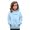 Blue, variant on HAJWOH Jesus Hoodies for Kids Girls Oversized Long Sleeve Christian Sweatshirts Religious Sayings Jesus Shirts Fashion Drawstring Kids Hoodie Pullover Blue 7-8 Years