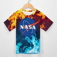 thumbnail image 3 of NASA T-Shirts for Boys Girls, Kids 3D Print Short Sleeve, Unisex Crew Neck Tee Shirts for Youth, 3 of 9