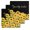 Black, variant on Sunflowers Kitchen Dish Towels for Drying Dishes Set of 3, Yellow Summer Botanical Elegant Pastoral Waffle Weave Microfiber Hand Tea Bathroom Towels Quick Dry & Absorbent Towel 12x12