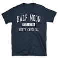 thumbnail image 1 of Half Moon North Carolina Classic Established Men's Cotton T-Shirt, 1 of 1
