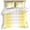 yellow, variant on Dark Green Bedding 3 Piece Duvet Cover Set Twin Size, Modern Gradient Vertical Stripes Geometric Soft Microfiber Comforter Cover with Zipper Closure & Pillowcases, Wrinkle & FadeResistant Quilt Cover