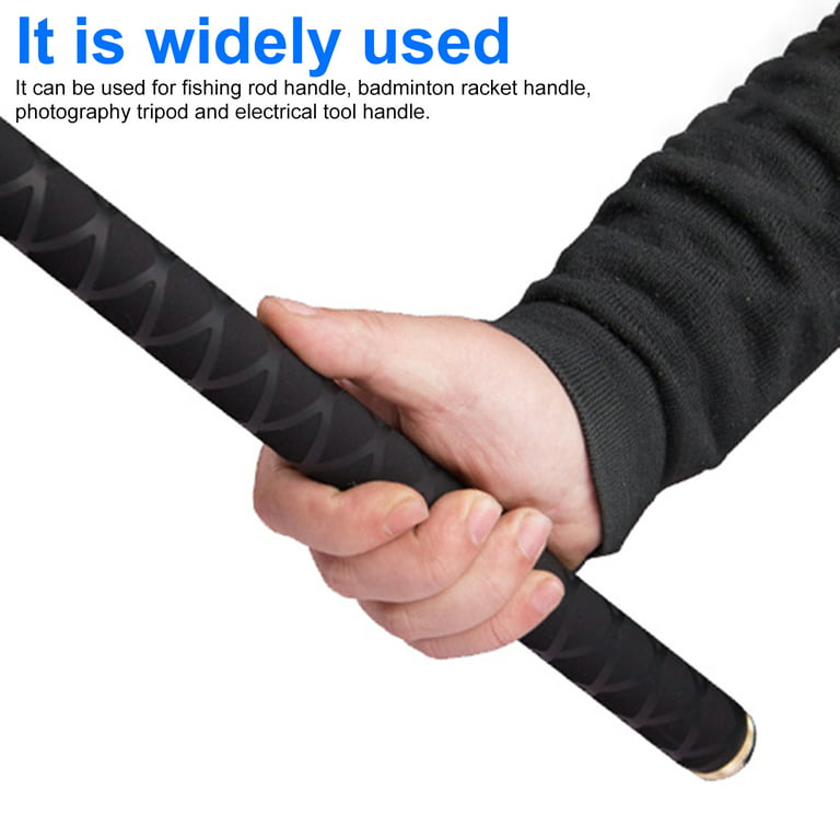 SPRING PARK 1m Heat Shrink Sleeve Wrap Fishing Bulding Handle Cork Rod Grip  with Non Slip Waterproof and Insulation Durable Repair 
