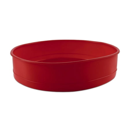 

Silicone Cake Mold Round Baking Oven Microwave Heat Resistant Bakeware DIY Mould Bread Baking for Chocolate Birthday Wedding 10 Inch Cake Mold