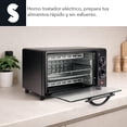 thumbnail image 3 of Horno Eléctrico de Convección Tostador De 7L Hornito Te Permiten Asar, Gratinar, Dorar y Tostar; Incluye Parrilla Y Bandeja Convección Envolvente Temporizador Con Sistema De Apagado Automático, 3 of 8
