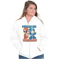 thumbnail image 3 of Classic Video Game MegaMan ProtoMan Unisex Plus Size Zip Hoodie Brisco Brands 2X, 3 of 5
