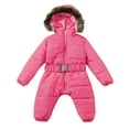 thumbnail image 6 of Baby Boys Girls Snow Suits Toddler Winter Jumpsuit Outwear for Toddler Winter Warm Outfits Warm Windproof Long Sleeve Baby Girl Winter Clothes for Toddler Girls 6-9 Months, 6 of 8