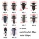 thumbnail image 3 of 100 Uds. Remaches de tornillo para maletero guardabarros de parachoques de coche Clips de sujeción de plástico para coche hebilla de fijación Vehículos, repuestos y accesorios Mis 200 piezas Scienceny CZ13167-02B, 3 of 6