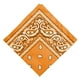 thumbnail image 1 of Bandana de algodón con estampado de cachemira Colcomx Naranja, 1 of 5