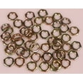 thumbnail image 4 of Creative Hobbies ELY233 - Steel Hex Lock Nut Fasteners - Yellow Zinc Coated, Fits 1/8IP Standard Lamp Pipe, Hardware DIY Repair Part - Pack of 50 Pieces, 4 of 4