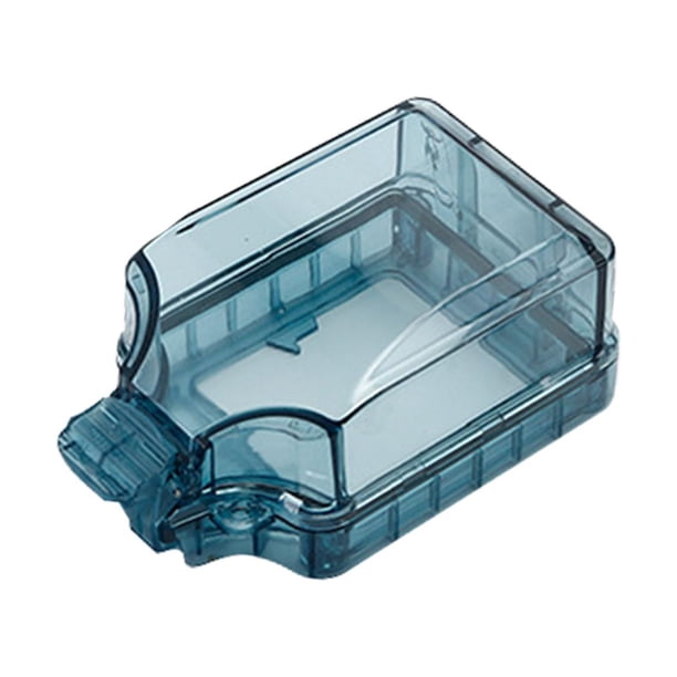 Protector de cubierta de interruptor, cubierta de zócalo de panel de luz tipo 86, caja de zócalo con carcasa IP66 azul transparente