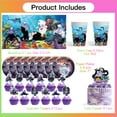 thumbnail image 2 of Ursula Birthday Cups Party Supplies Decor Backdrop Plates Fans Decorations Banner, 2 of 7