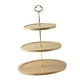 thumbnail image 2 of Soporte de pedestal para postres Soporte para cupcakes escalonado Bandeja para servir Soporte de mesa para cupcakes para Tres capas, 2 of 8