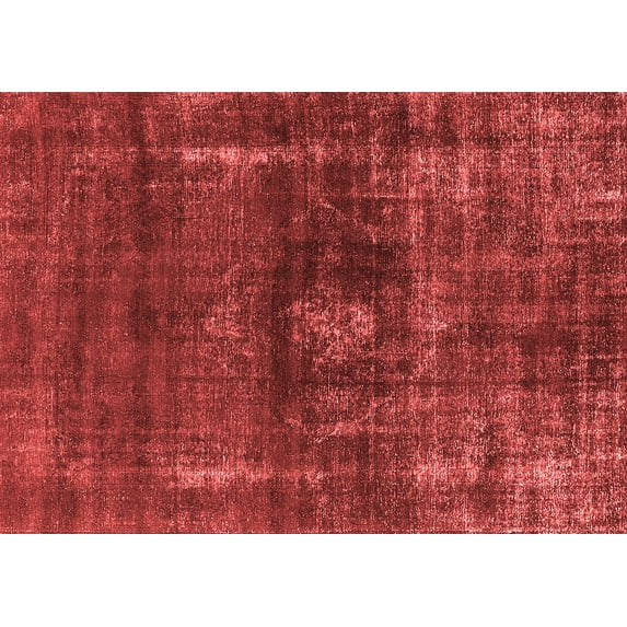 Ahgly Company Indoor Rectangle Oriental Red Industrial Area Rugs, 2' x 5'