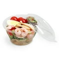 thumbnail image 5 of Thermo Tek 16 oz Clear Plastic Ergo-Grip Bowl - 4 3/4" x 4 3/4" x 2 1/2" - 500 count box, 5 of 10