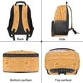 thumbnail image 5 of KUIFORTI Cute Sunflower Axolotl 17 Inch Children'S Backpack Lightweight School Bag for Kids with Adjustable Straps Fits Primary Elementary Students Back to School Gifts, 5 of 7