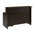 thumbnail image 2 of Arrive 60W x 30D Reception Desk with Drawers in Mocha Cherry - Engineered Wood, 2 of 11