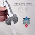 thumbnail image 2 of Kitchen Faucets Pull Sprinkler Special Nozzle Sturdy Universal 4 Points Black Electroplating Kitchen Sink Shower, 2 of 7