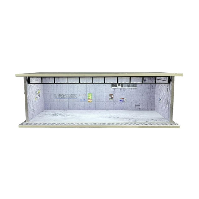 Xuanheng 1/64 Model Car Display Case DIY Assembly Dustproof Ornament Collectible Gift Style A