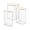 3 Pack Tall, variant on Sorbus 3-Pack Clear Narrow Airtight Food Storage Containers – Assorted Sizes Pantry Organizer