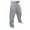 Light Gray Streetwear H2, variant on Baggy Sweats Baggy Sweatpants Men Cotton Men's Baggy Pants Wide Leg Drawstring Waist Loose Sweatpants with Pockets