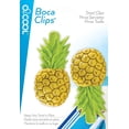 thumbnail image 2 of O2COOL Boca Plastic Beach Towel Clips - Yellow Pineapple Shape (2 Clips), 2 of 8