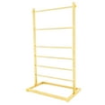thumbnail image 4 of Rongfmy Ribbon Organizer 6 Layer Ribbon Holder for Craft Room Cake Shop Flower Store Gold, 4 of 9