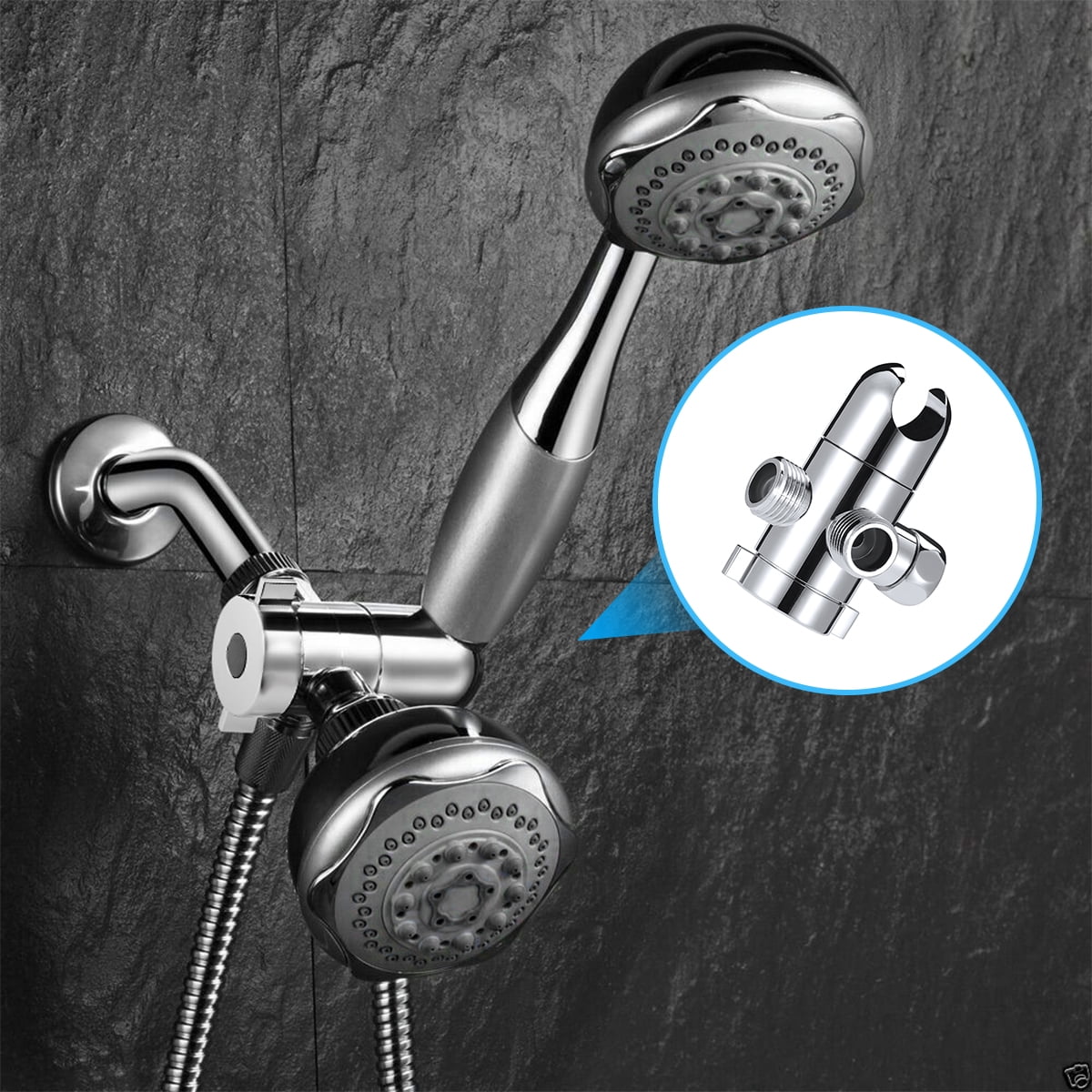 3Way Valve Diverter for Bath Shower Arm Installation,Easy to Use and