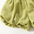 thumbnail image 6 of Maqroz Girls Bubble Shorts Elastic Waist Casual Summer Bottoms Solid Color Shorts 1-8 Years, 6 of 6