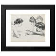 thumbnail image 2 of Charles Dana Gibson 14x12 Black Modern Framed Museum Art Print Titled - The Weaker Sex. II (1903), 2 of 5