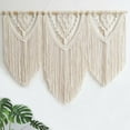 thumbnail image 4 of Macrame Wall Hanging Large- Boho Wall Decor- large wall art- Wall Decor Living Room- Macrame Tapestry Boho Decor for Bedroom (Beige-C), 4 of 12