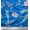 Blue, variant on Soimoi Cotton Duck Fabric Flower & Palm Leaves Watercolor Print Fabric by the Yard 42 Inch Wide