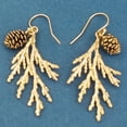 thumbnail image 1 of Xiao Hua Pendientes colgantes de estilo retro, nuevos y únicos, para mujer, estilo étnico bohemio, joyería vintage (dorado), 1 of 1