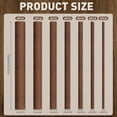 thumbnail image 3 of 32Pcs 7 Size Walnut Wooden Dowel Rods 6 Inch Long Wooden Dowel Rods Sticks 4/6/8/10/12/15/18mm Wood Sticks, 3 of 8