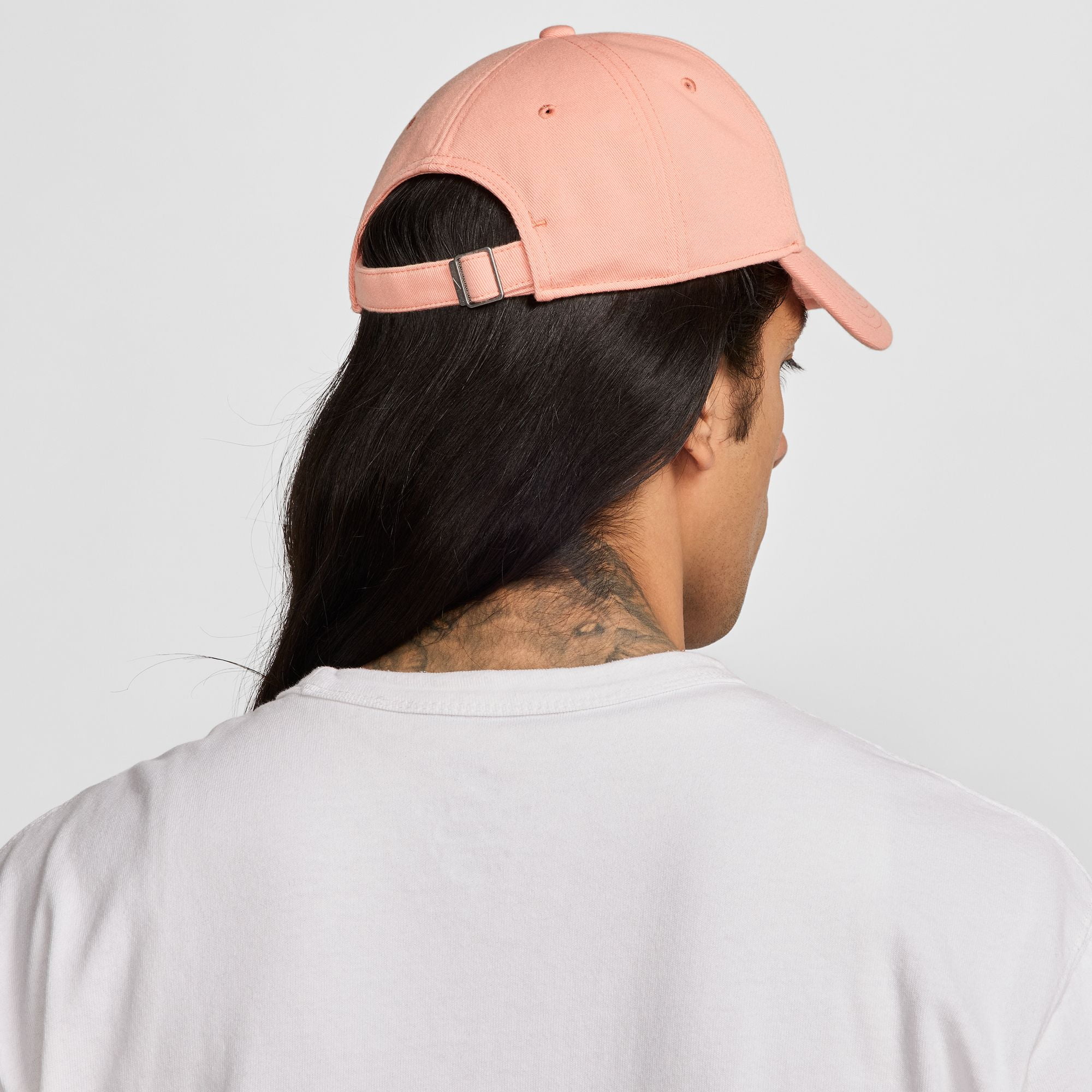 coral nike hat