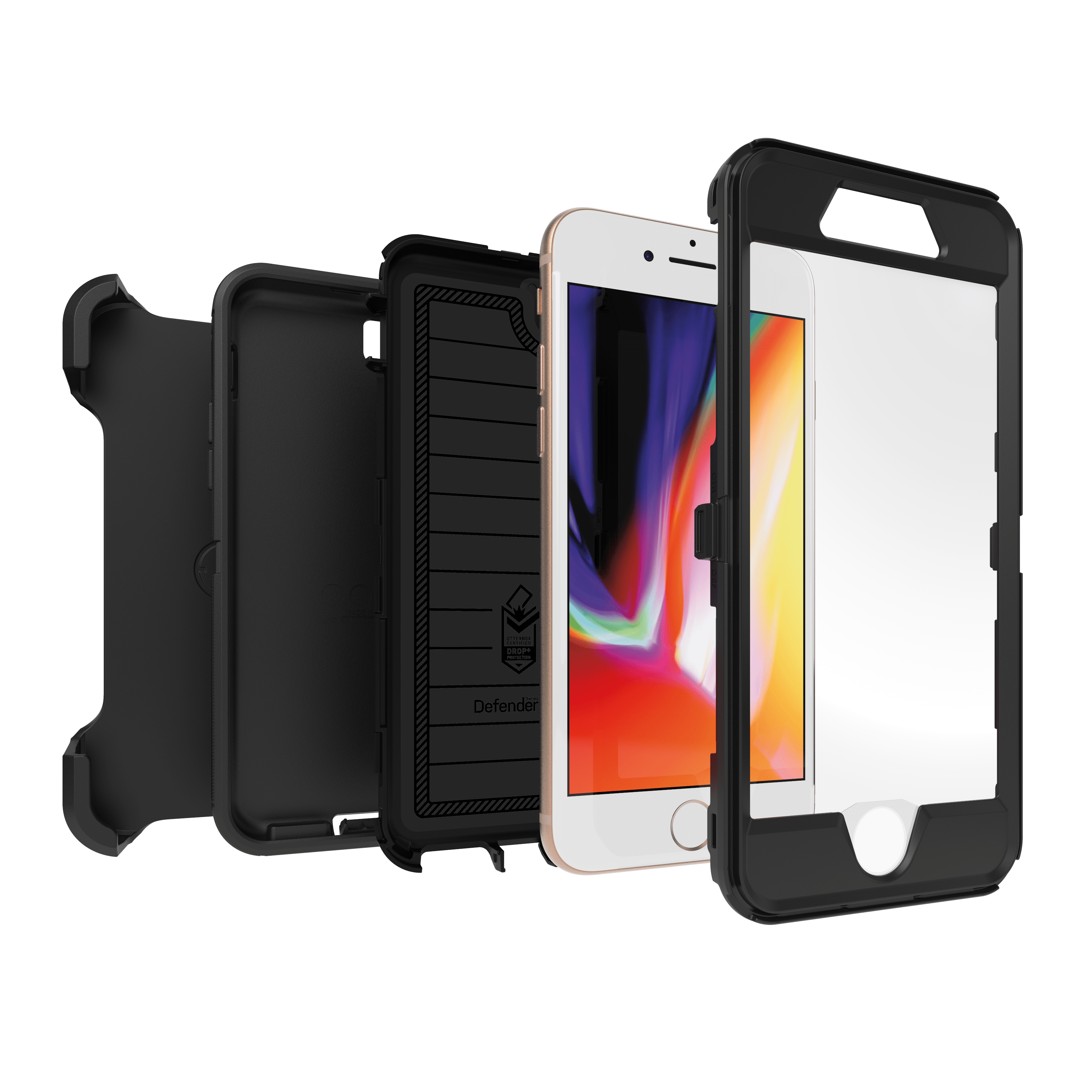 Funda OtterBox Defender Series para el iPhone SE (3.ª gen.)/SE (2020), con  protección certificada contra caídas Drop+.