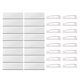 thumbnail image 1 of Etiquetas de nombre en blanco de 16pcs, 1 of 5