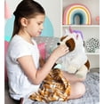 thumbnail image 6 of DolliBu St. Bernard Dog Unicorn Plush Stuffed Animal Toy - Super Soft Dogcorn Dress Up with Removable Unicorn Plush Outfit, Cute Fantasy Gift - 8 Inches, 6 of 6