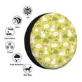 thumbnail image 4 of Zufioo Easter Bunny Print Car Tire Dust Cover, Adjustable Tire Protector Cover Anti-UV, Car Accessories for Trucks, SUVs, Vans-17 inch, 4 of 6