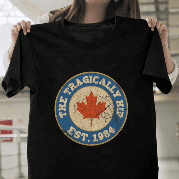 The Tragically Hip Est 1984 Rock Legend Unisex T-Shirt, up to size 3XL.