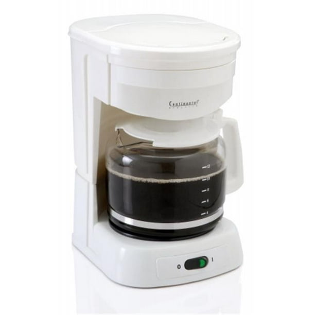 Continental Electric 12 Cup Coffee Maker, White