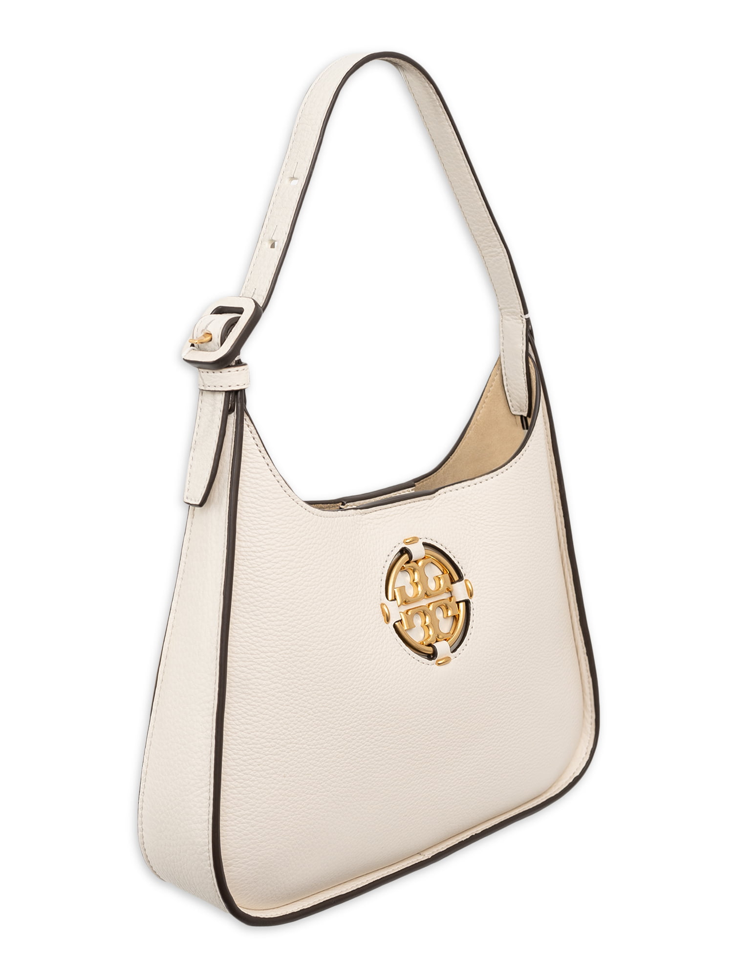 Tory Burch Open Box - Tory Burch Ladies Miller Shoulder Bag- Light Umber  81688-905 - Handbags - Jomashop